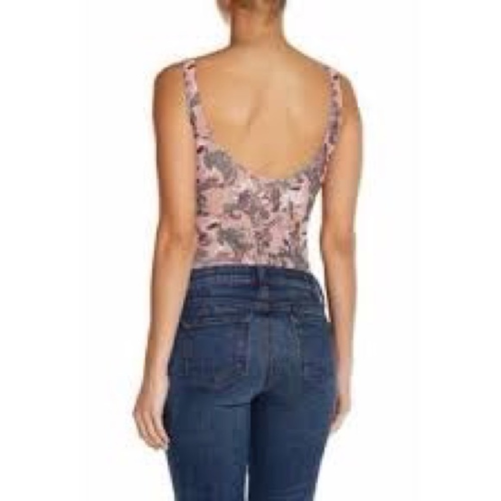 Intimately Free People Freesia Pink Bodysuit Large - Picture 4 of 7